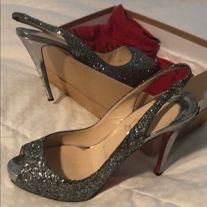 Christian Louboutin Peep Toe Sandals